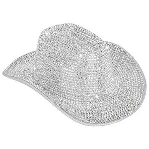 NWT Sparkling Bling Rhinestone Barbie Pink Cowboy Hat Halloween Costume …